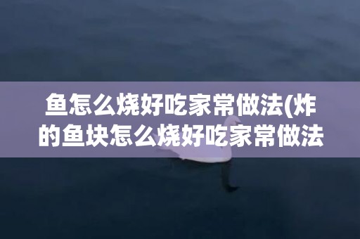 鱼怎么烧好吃家常做法(炸的鱼块怎么烧好吃家常做法)