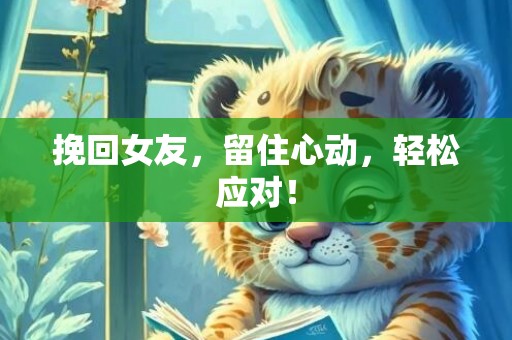 挽回女友，留住心动，轻松应对！