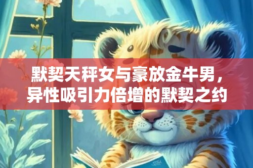 默契天秤女与豪放金牛男，异性吸引力倍增的默契之约