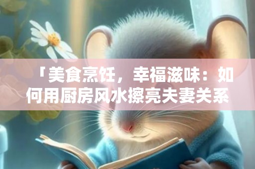 「美食烹饪，幸福滋味：如何用厨房风水擦亮夫妻关系」