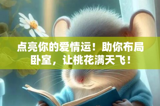 点亮你的爱情运！助你布局卧室，让桃花满天飞！