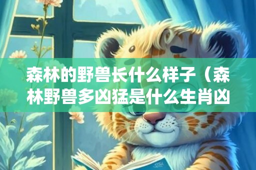 森林的野兽长什么样子（森林野兽多凶猛是什么生肖凶狠野兽什么动物是什么生肖_卦...）