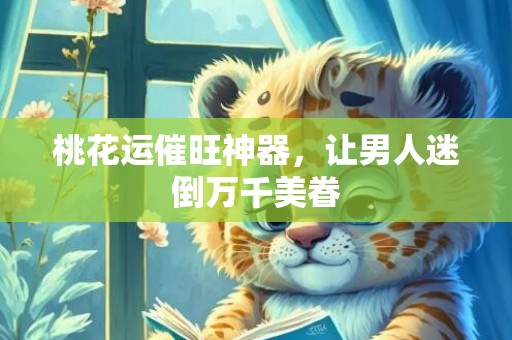 桃花运催旺神器，让男人迷倒万千美眷