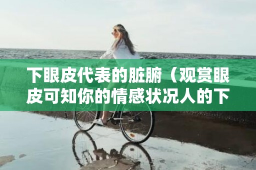 下眼皮代表的脏腑（观赏眼皮可知你的情感状况人的下眼皮）
