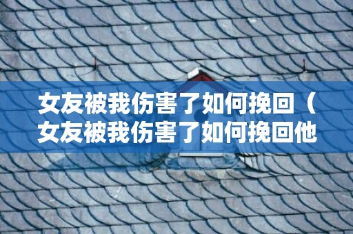 女友被我伤害了如何挽回（女友被我伤害了如何挽回他）