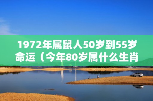 1972年属鼠人50岁到55岁命运（今年80岁属什么生肖）