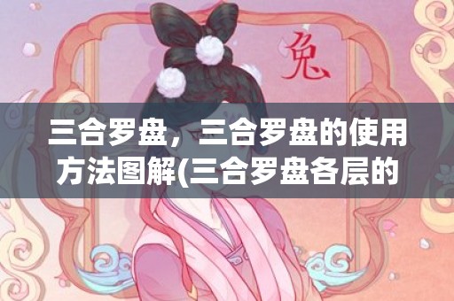 三合罗盘，三合罗盘的使用方法图解(三合罗盘各层的详解)