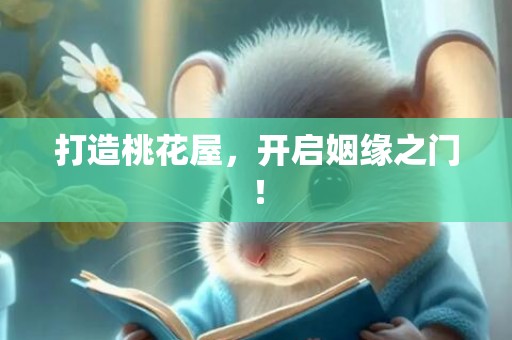 打造桃花屋，开启姻缘之门！