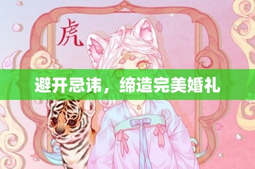 避开忌讳，缔造完美婚礼