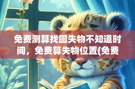 免费测算找回失物不知道时间，免费算失物位置(免费测算找回失物)