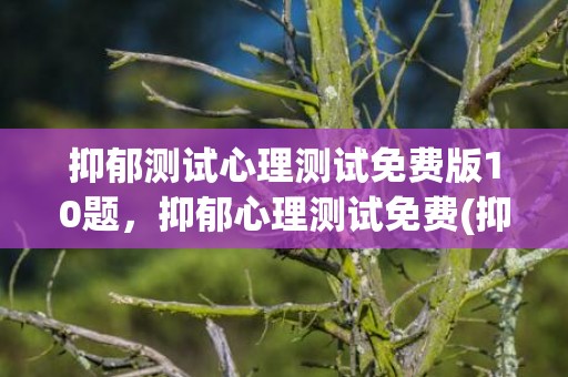 抑郁测试心理测试免费版10题，抑郁心理测试免费(抑郁测试心理测试图片)