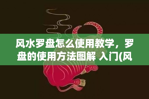 风水罗盘怎么使用教学，罗盘的使用方法图解 入门(风水罗盘怎么使用翻卦)