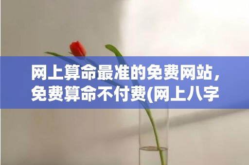 网上算命最准的免费网站，免费算命不付费(网上八字算命准吗)