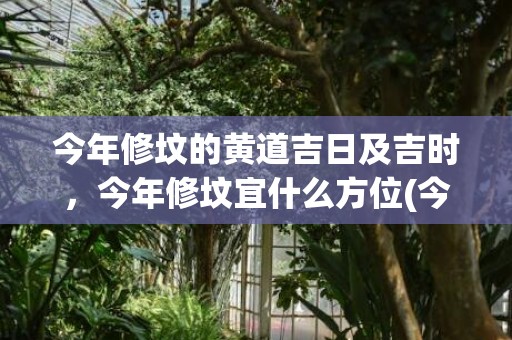 今年修坟的黄道吉日及吉时，今年修坟宜什么方位(今年修坟的黄道吉日及吉时?)