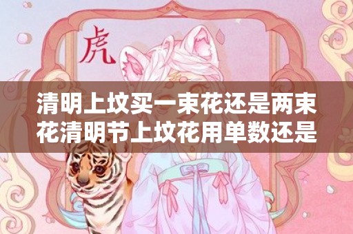 清明上坟买一束花还是两束花清明节上坟花用单数还是双数