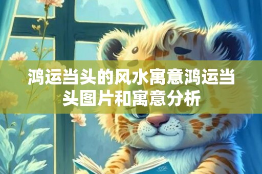 鸿运当头的风水寓意鸿运当头图片和寓意分析