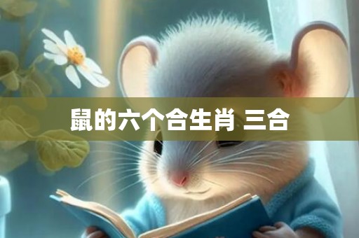 鼠的六个合生肖 三合