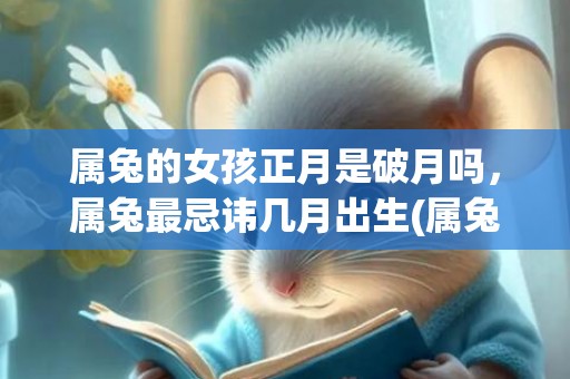 属兔的女孩正月是破月吗，属兔最忌讳几月出生(属兔的女孩正月是破月吗)