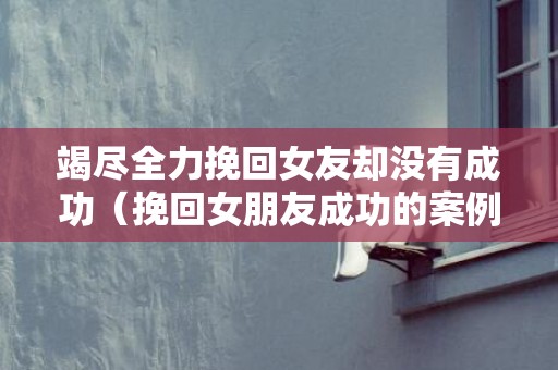 竭尽全力挽回女友却没有成功（挽回女朋友成功的案例）