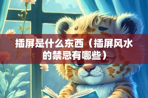 插屏是什么东西（插屏风水的禁忌有哪些）