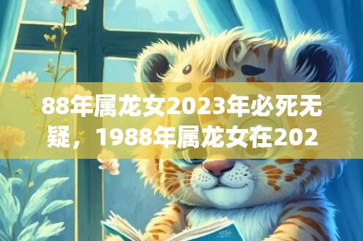 88年属龙女2023年必死无疑，1988年属龙女在2023年的运势如何(88年属龙女2023年运势)
