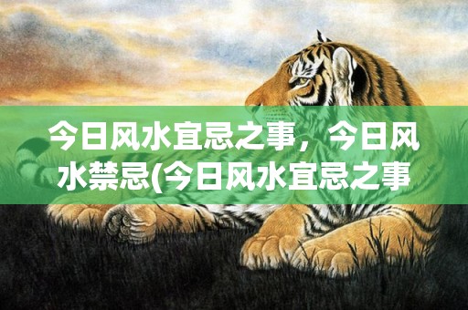 今日风水宜忌之事，今日风水禁忌(今日风水宜忌之事2022年10月10号)