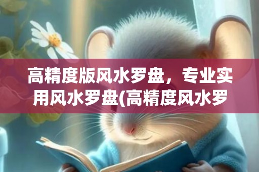 高精度版风水罗盘，专业实用风水罗盘(高精度风水罗盘下载安装)