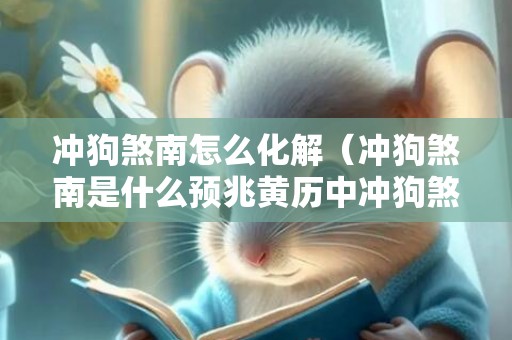 冲狗煞南怎么化解（冲狗煞南是什么预兆黄历中冲狗煞南是什么意思）