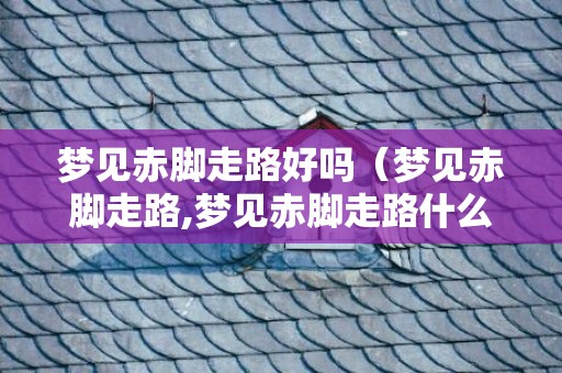 梦见赤脚走路好吗（梦见赤脚走路,梦见赤脚走路什么意思经常梦见赤脚走路什么...）