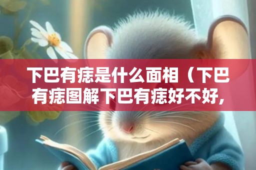 下巴有痣是什么面相（下巴有痣图解下巴有痣好不好,下巴有痣图解）