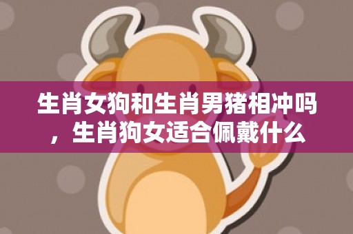 生肖女狗和生肖男猪相冲吗，生肖狗女适合佩戴什么