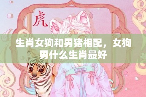 生肖女狗和男猪相配，女狗男什么生肖最好