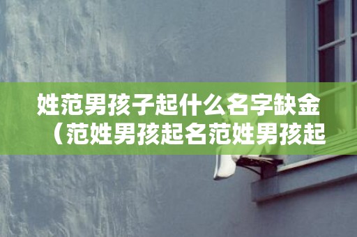 姓范男孩子起什么名字缺金（范姓男孩起名范姓男孩起名属金）