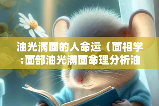 油光满面的人命运（面相学:面部油光满面命理分析油光满面是哪个脏器出了问题...）
