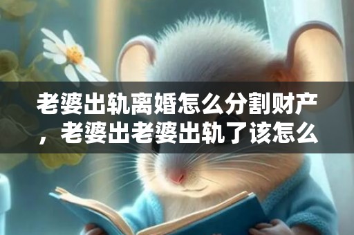 老婆出轨离婚怎么分割财产，老婆出老婆出轨了该怎么处理才是最好的