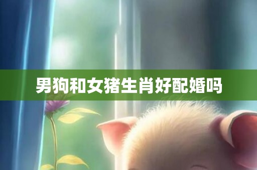 男狗和女猪生肖好配婚吗