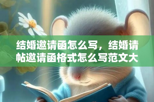 结婚邀请函怎么写，结婚请帖邀请函格式怎么写范文大全集
