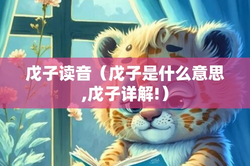 戊子读音（戊子是什么意思,戊子详解!）