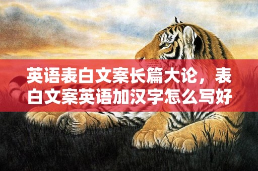 英语表白文案长篇大论，表白文案英语加汉字怎么写好看