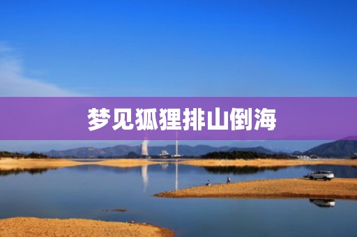  梦见狐狸排山倒海