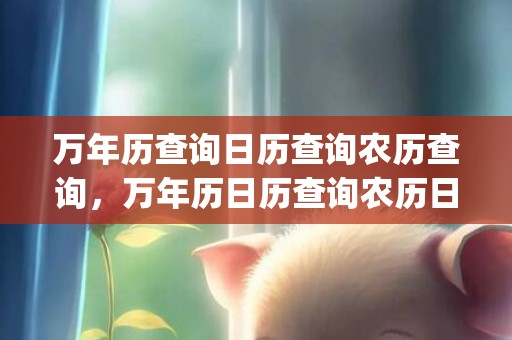 万年历查询日历查询农历查询，万年历日历查询农历日历查询(万年历查询日历查询)