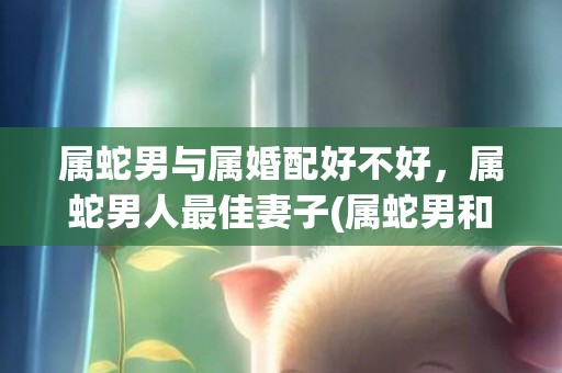 属蛇男与属婚配好不好，属蛇男人最佳妻子(属蛇男和属猪女大6岁合不合)