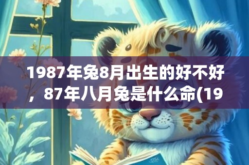 1987年兔8月出生的好不好，87年八月兔是什么命(1987年兔8月份运势)