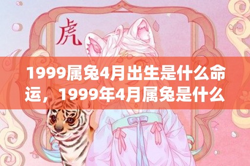 1999属兔4月出生是什么命运，1999年4月属兔是什么命(1999属兔4月女出生婚姻怎么样?)
