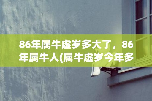 86年属牛虚岁多大了，86年属牛人(属牛虚岁今年多大2023)