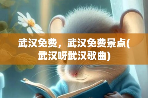 武汉免费，武汉免费景点(武汉呀武汉歌曲)