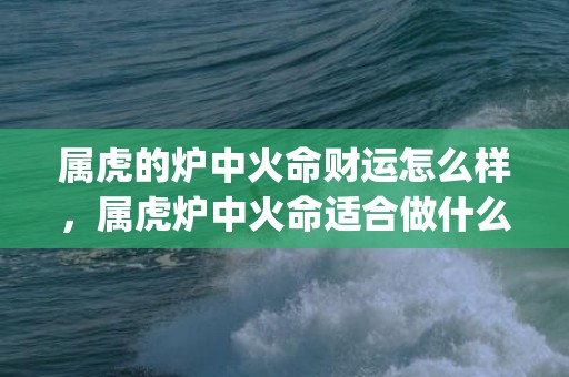 属虎的炉中火命财运怎么样，属虎炉中火命适合做什么生意(属虎炉中火命的吉祥物)