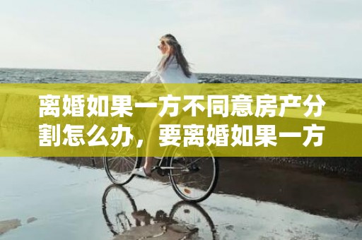 离婚如果一方不同意房产分割怎么办，要离婚如果一方不离怎么办