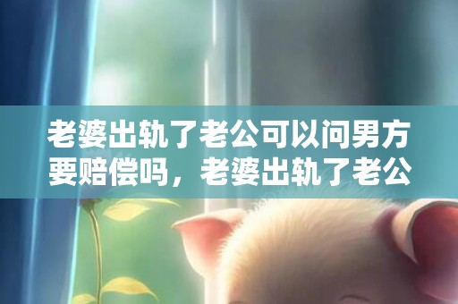 老婆出轨了老公可以问男方要赔偿吗，老婆出轨了老公可以去法院告情人吗怎么办
