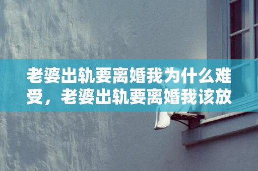 老婆出轨要离婚我为什么难受，老婆出轨要离婚我该放她走吗知乎全文阅读